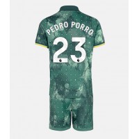 Tottenham Hotspur Pedro Porro #23 Tredje Dräkt Barn 2024-25 Kortärmad (+ Korta byxor)